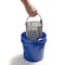 Anysizebasket Dip and Drain Basket: 6-1/2Dia. x 7H, 304 SS, Mesh: 20 x .014 Basket and Bucket DND-065RND070-C20S-B - alternate 3
